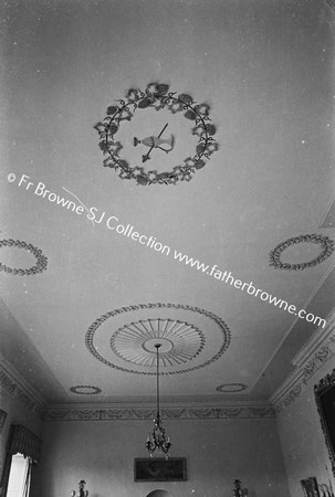 GLIN CASTLE  DRAWING ROOM CEILING